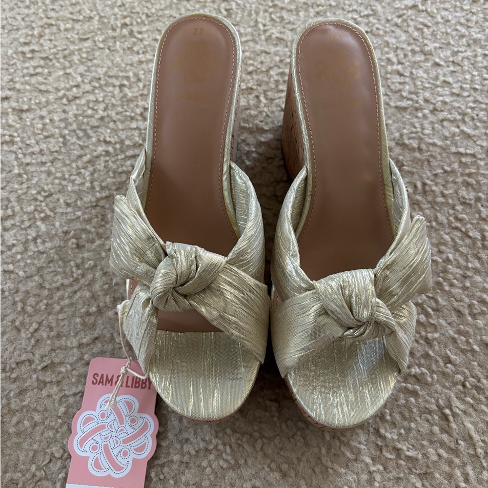 Sam & Libby Gold Wedges